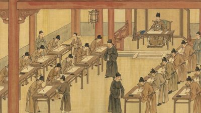 Даже очень пожилые учёные сдавали императорские экзамены в Китае.