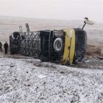 В Забайкалье автобус с 40 гражданами Китая попал в смертельное ДТП