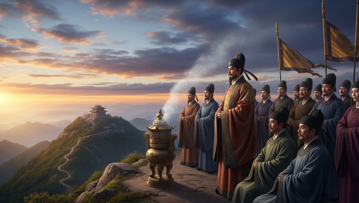 В четвёртом году правления Чжэнхэ (89 г. до н. э.) император У-ди обратился к своим министрам.