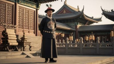 Во времена правления императора Цзяцина был выдающийся министр по имени Цинь Вэйюэ.