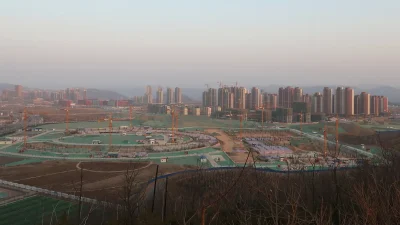 Строительство новых промышленных и жилых объектов в Китае