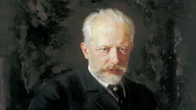 П.И. Чайковский в 1893 году, картина Николая Кузнецова.