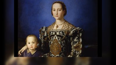Шедевр эпохи маньеризма: Портрет Элеоноры ди Толедо с сыном Джованни кисти Бронзино