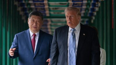 Си Цзиньпин и Дональд Трамп обсуждают вопросы международной политики