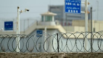 Предполагаемое место содержания под стражей на северо-западе Синьцзян-Уйгурского автономного района Китая, 19 июля 2023 года.