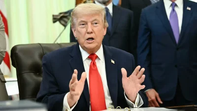 Дональд Трамп выступает перед подписанием указа в Овальном кабинете 11 июня 2026 года.