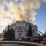 Пожар уничтожает легендарную панораму «Оборона Севастополя»