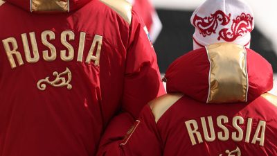 Российские спортсмены