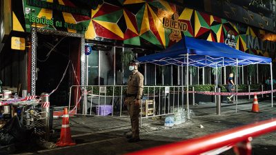 Пламя охватило зал за секунды: 27 погибших при пожаре в баре Таиланда (видео)