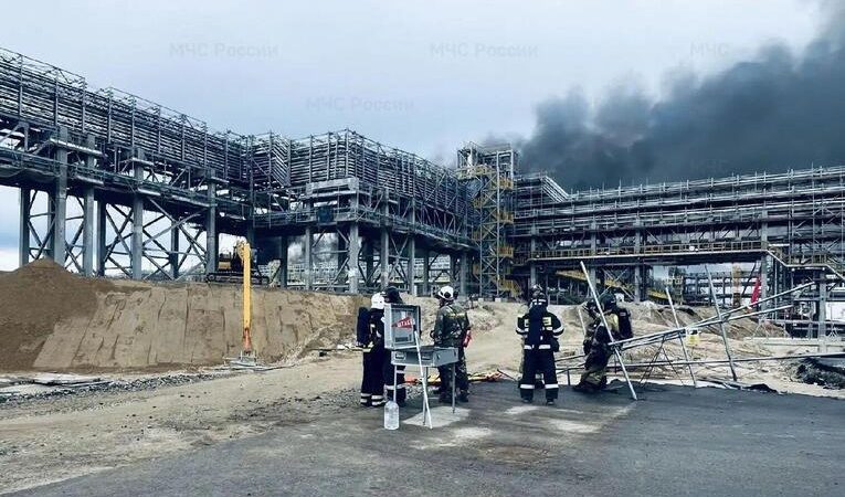 Пожар на Амурском ГХК