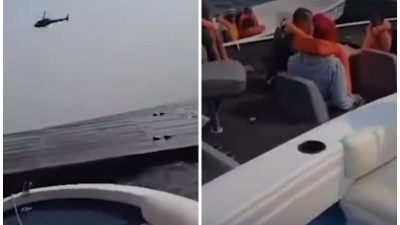 Спасение пассажиров парома и поиски утонувших в Зимбабве. (Коллаж ЕТ/скриншот/соцсети)