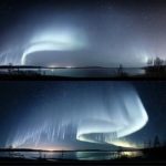 Редкое белое северное сияние заметили над Норвегией (видео)