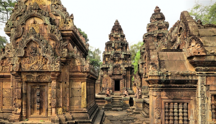В Ангкор-Ват археологи нашли неизвестные части храма