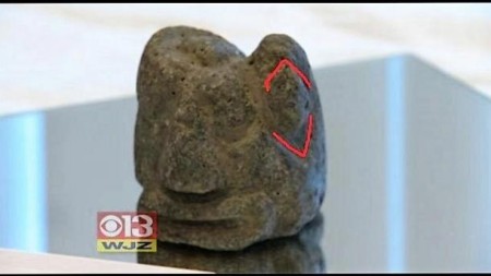 Загадочный артефакт с таинственными символами нашёл фермер в Джорджии