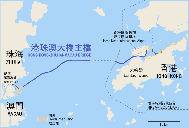 Самый длинный мост над морем построили в Китае. Прочность конструкции уже проверена мощным тайфуном