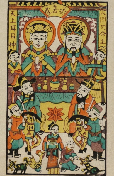 Древняя китайская традиция: поклонение многим богам и предкам