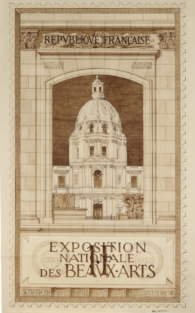 Выставка работ архитекторов Школы изящных искусств XIX века в Париже