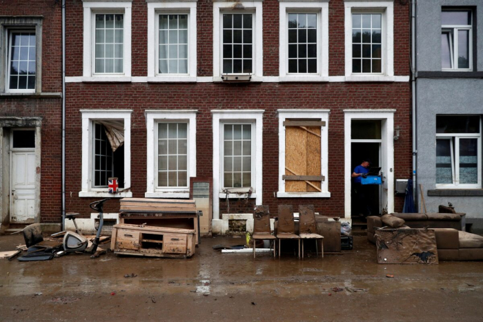 Бельгийский город снова пострадал от сильнейшего наводнения