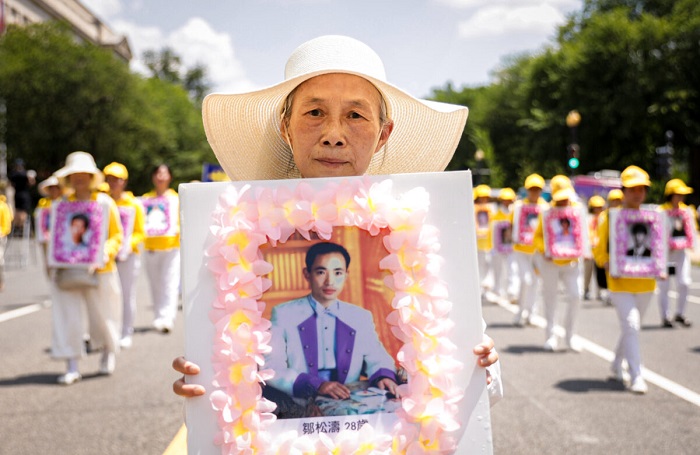 Фотогалерея: Марш последователей Фалуньгун в Вашингтоне призывает к прекращению 22-летнего преследования в Китае